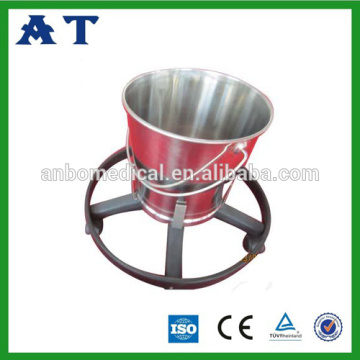 stainless steel pails hospital bucket